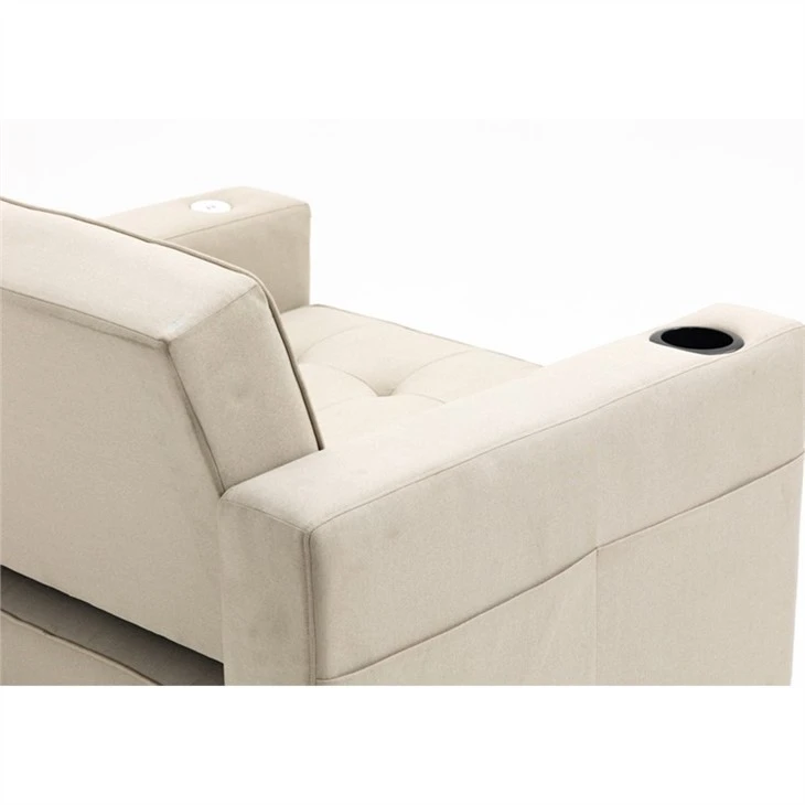 Ergonomic sofa bed